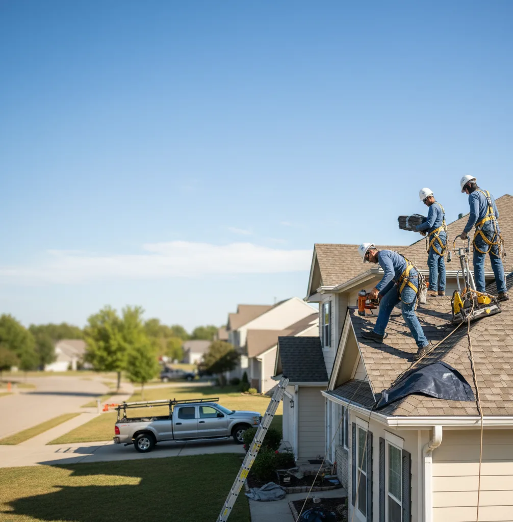 Roof Repair in Flat Lick